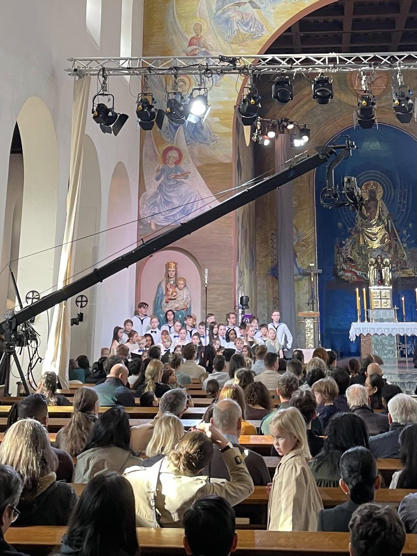 TV-inspelining i Katolska kyrkan